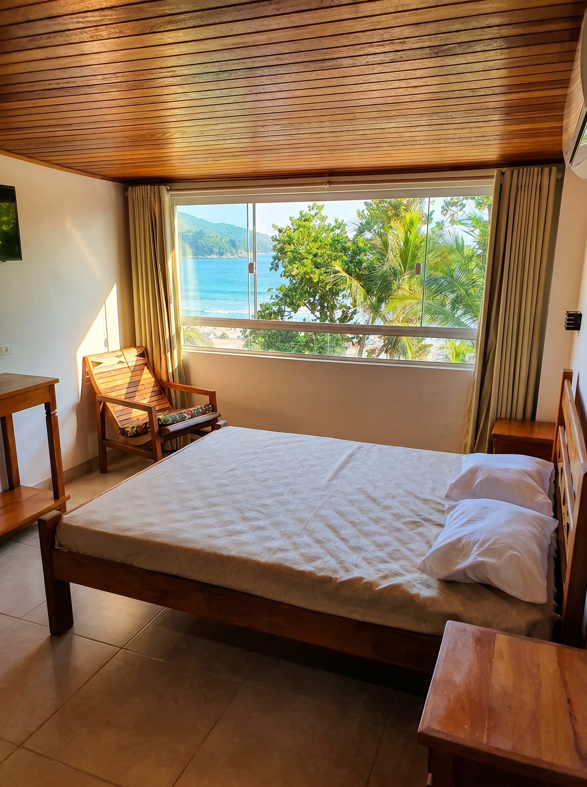 Suítes com vista mar